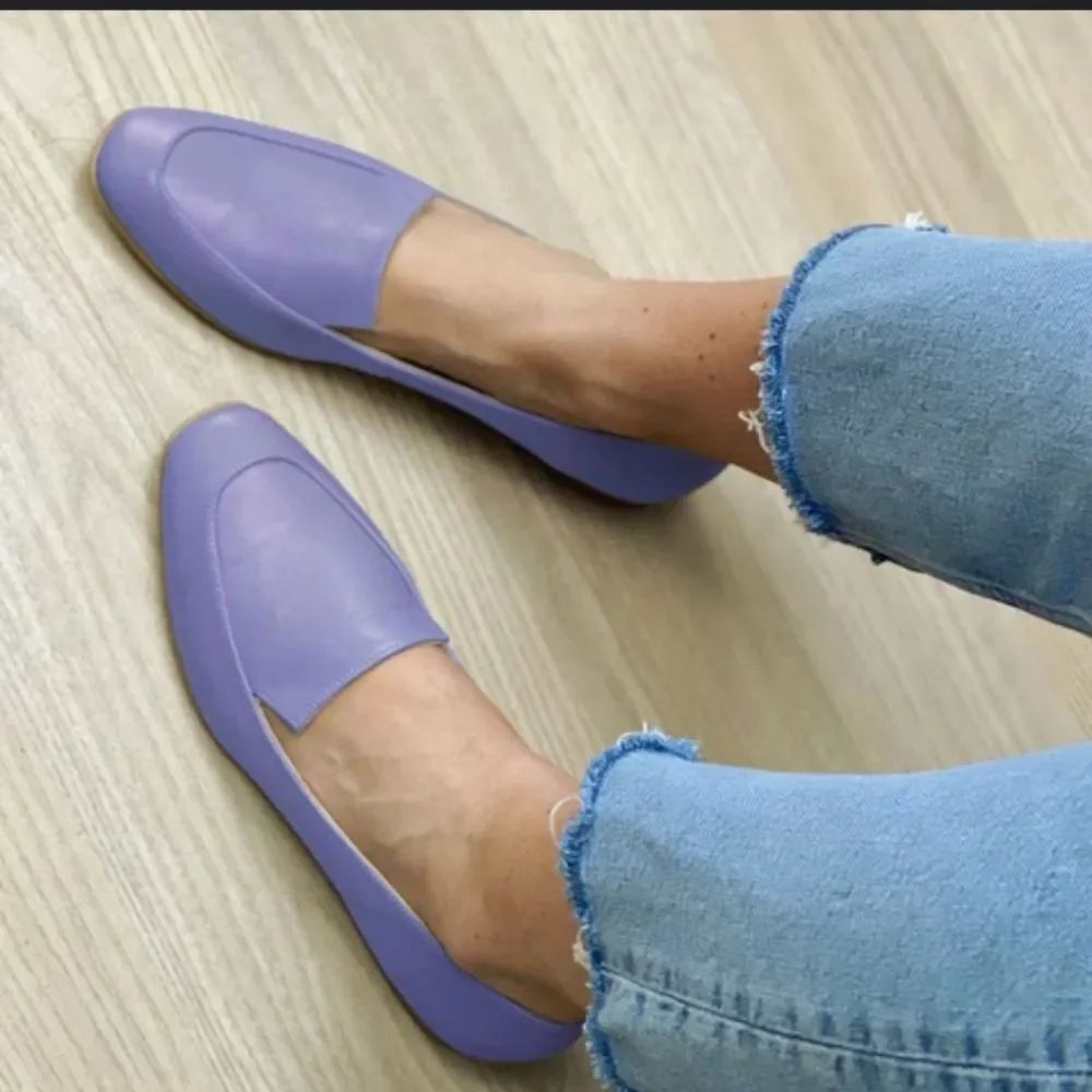 KELLY &KATIE SANDRIANA LOAFER SLIP ON SQUARE TOE FLAT
